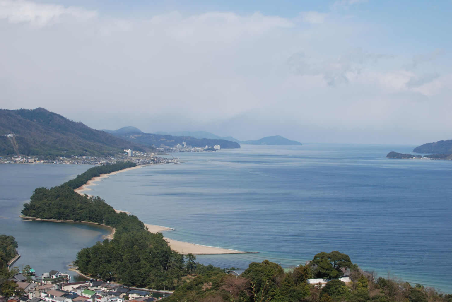 Amanohashidate, plage du Japon
