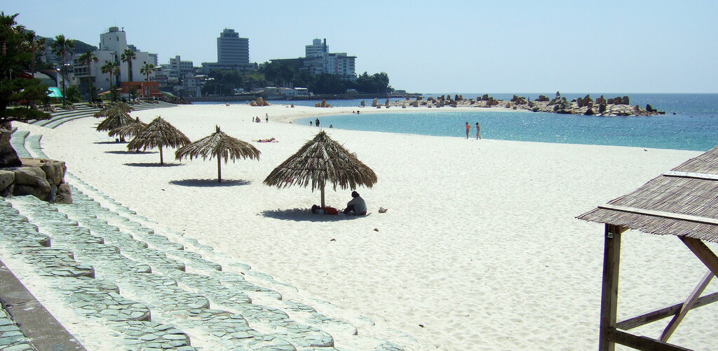 Shirahama, plage du Japon