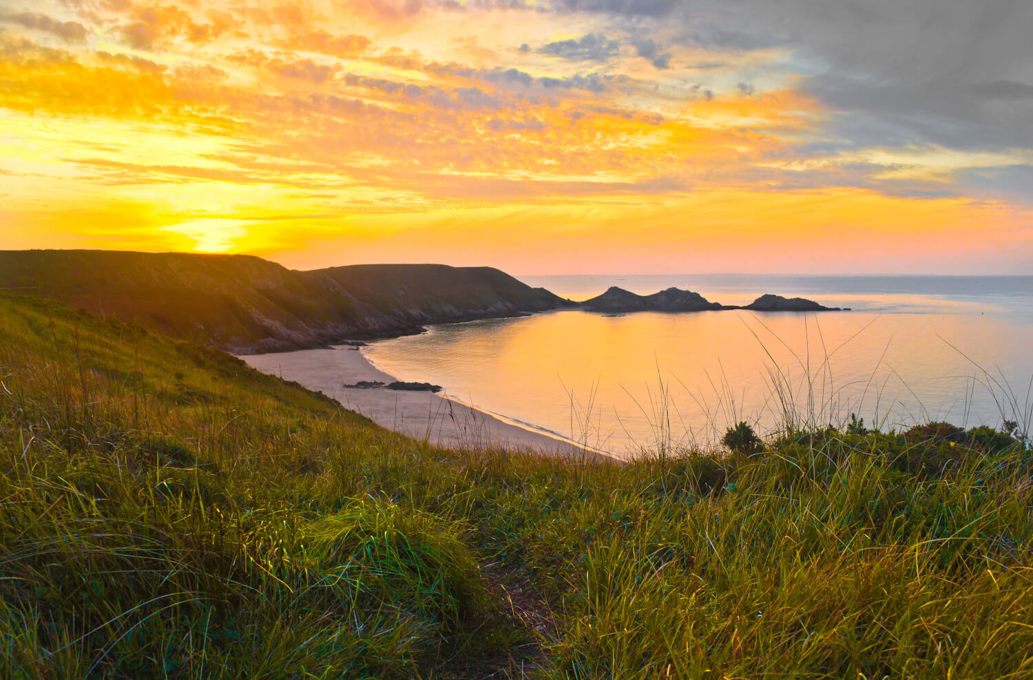 Erquy, plage de Bretagne