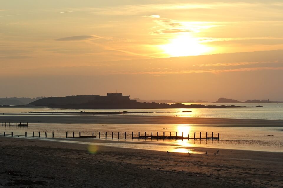 Le Sillon, Saint-Malo, plage de Bretagne