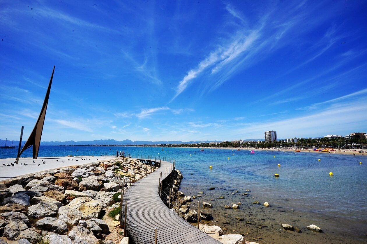 Plage de Capellans, plages de Salou