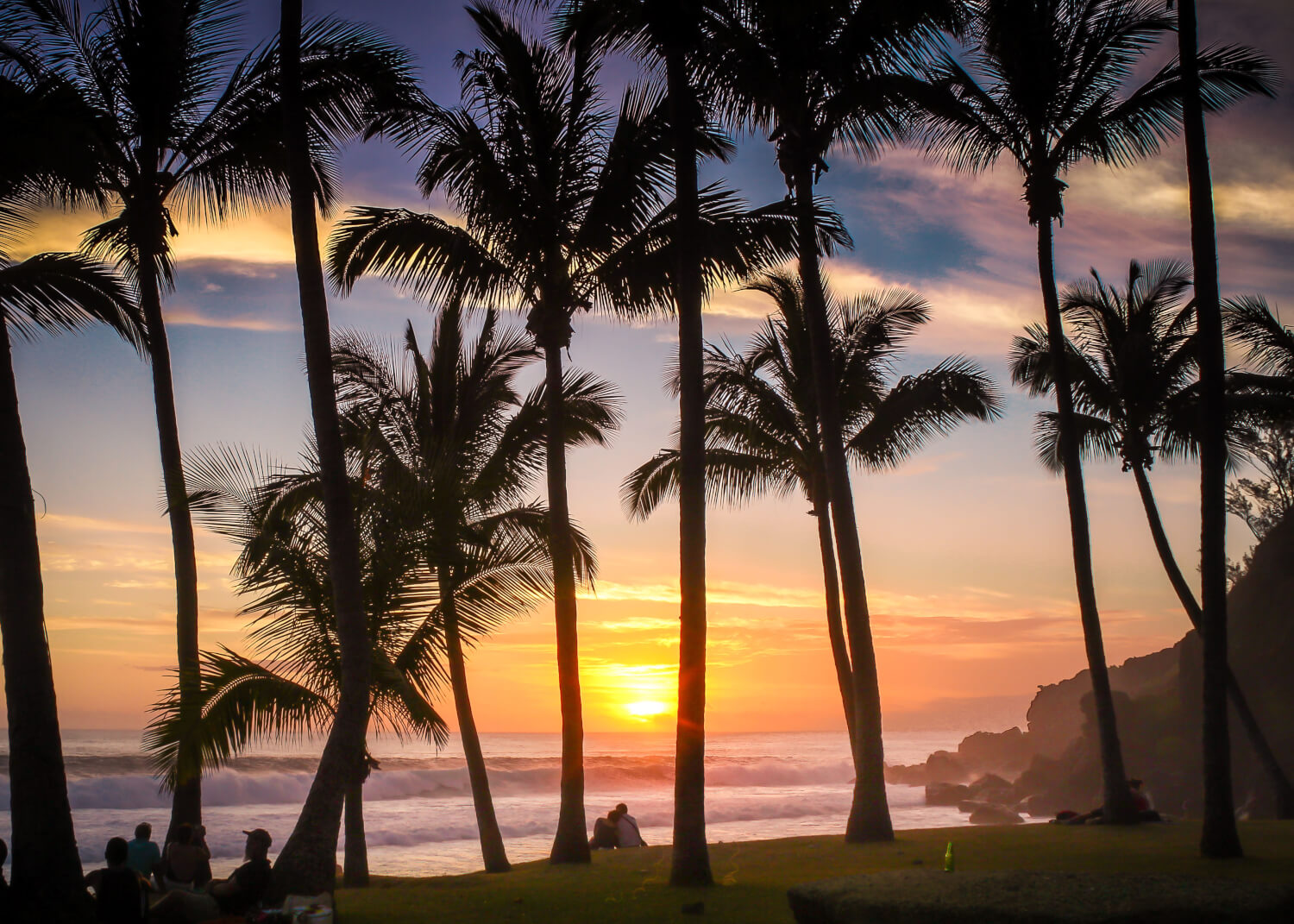 Plage de Grande-Anse, se baigner à la Réunion