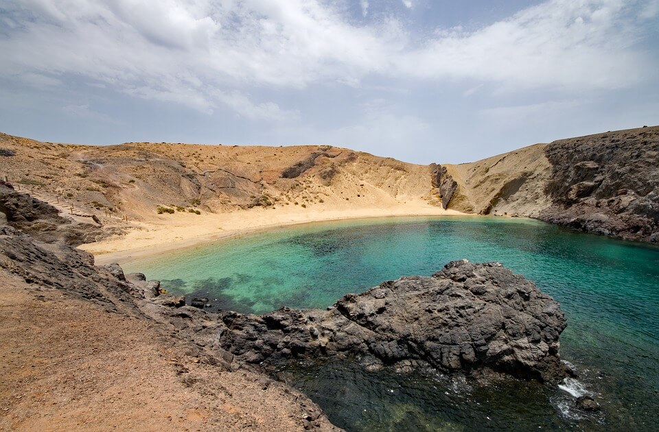 playa papagayo lanzarote plus belles plages d'espagne