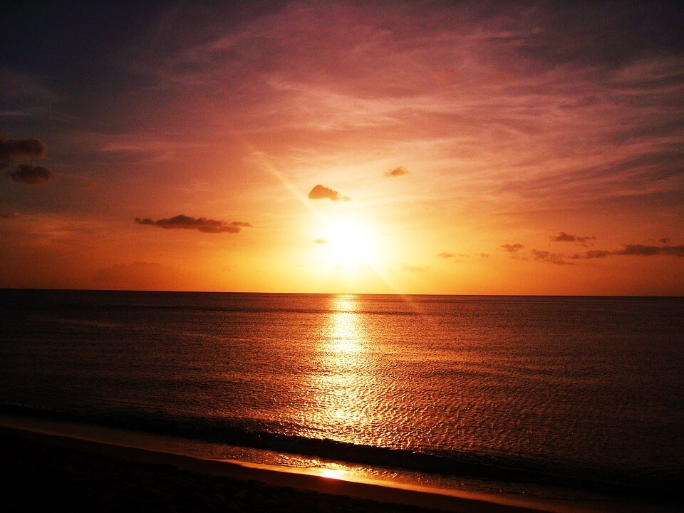 coucher de soleil guadeloupe