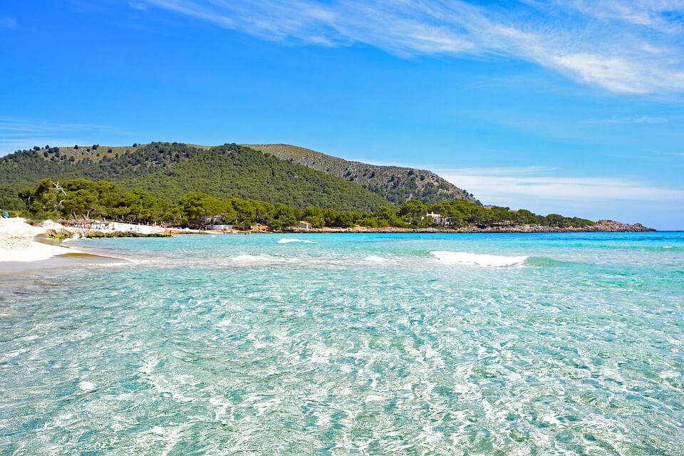 plaga a majjorque espagne cala agulla naturisme dans le monde