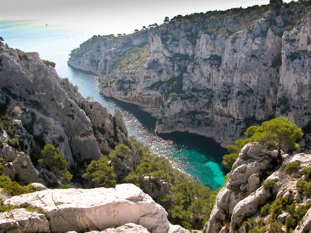 calanque d'en vau point de vue où se baigner à marseille