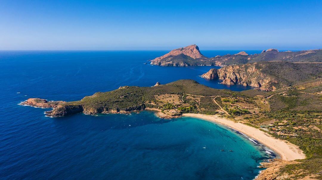 plage d'arone corse piana Plus belles plages de France