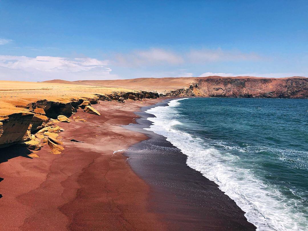 playa roja perou plus belles plages d'Amérique du Sud