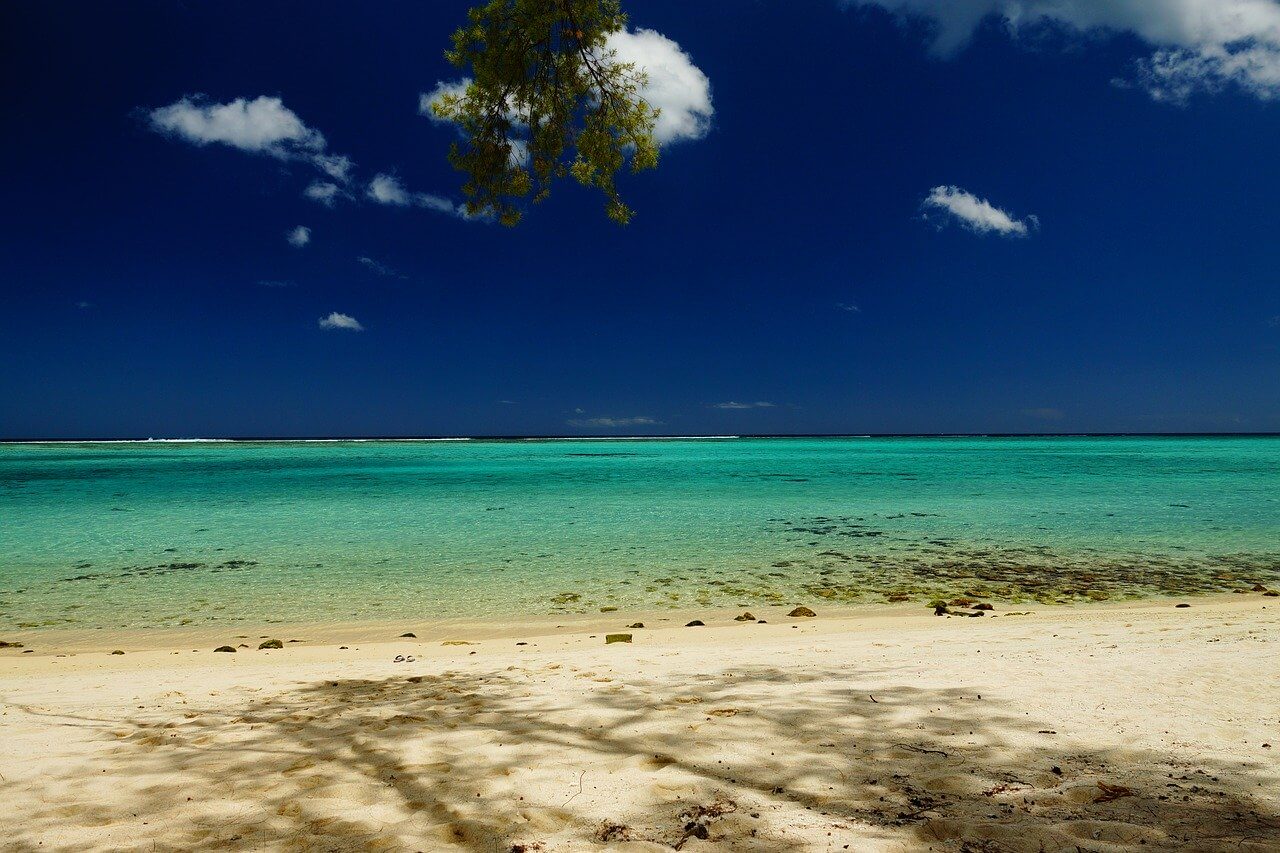 plage lagon plongée à l'île Maurice