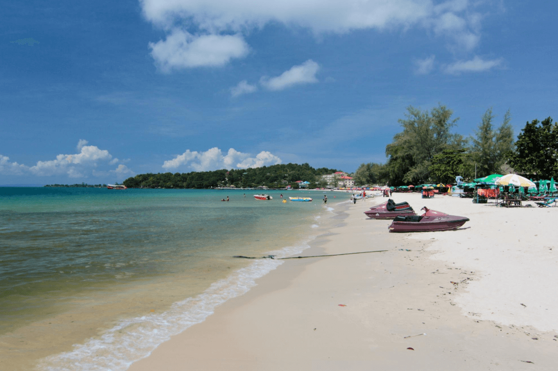 occheuteal beach sable plages de Sihanoukville