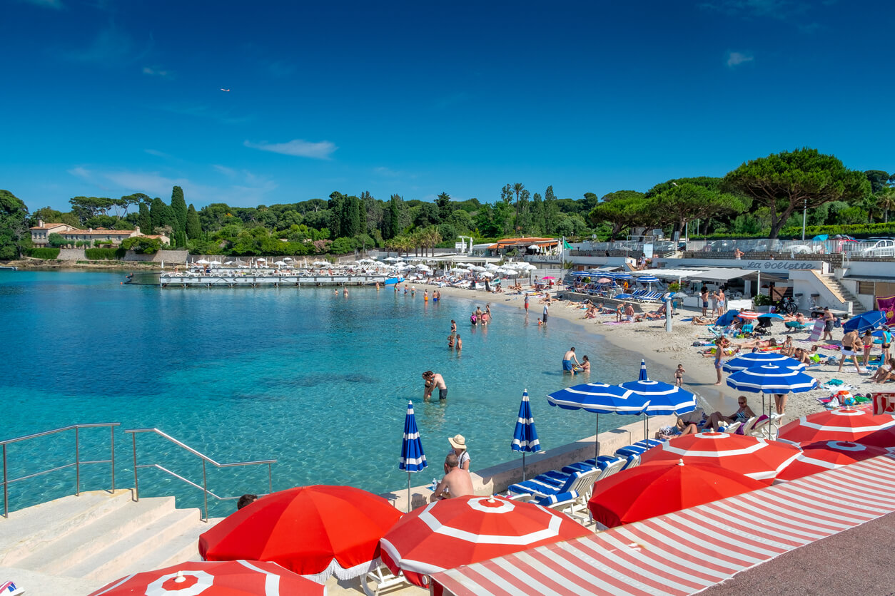  La plage de la Garoupe, Antibes