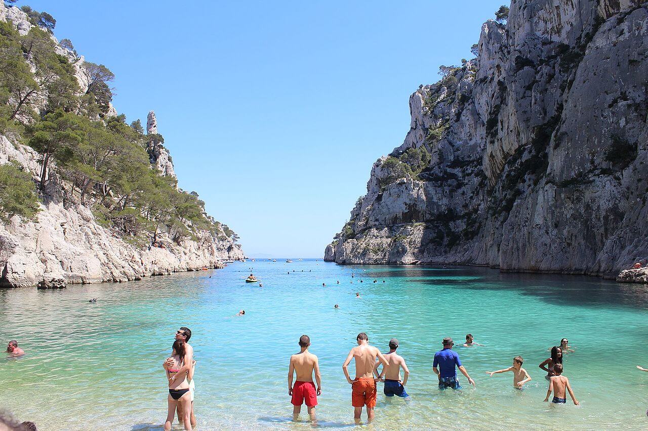 La Calanque d’En-Vau, entre Marseille et Cassis