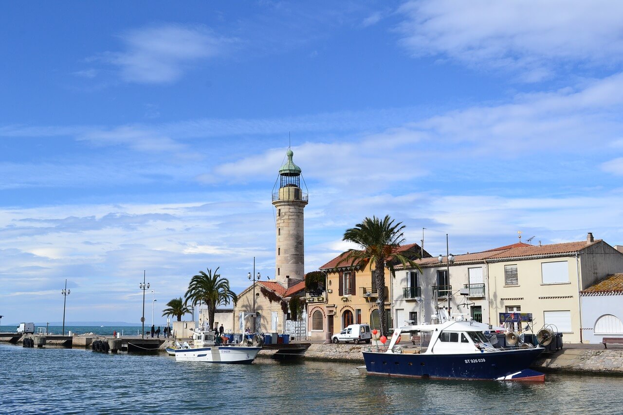 grau du roi port camargue excursion en bateau promenade en mer en france