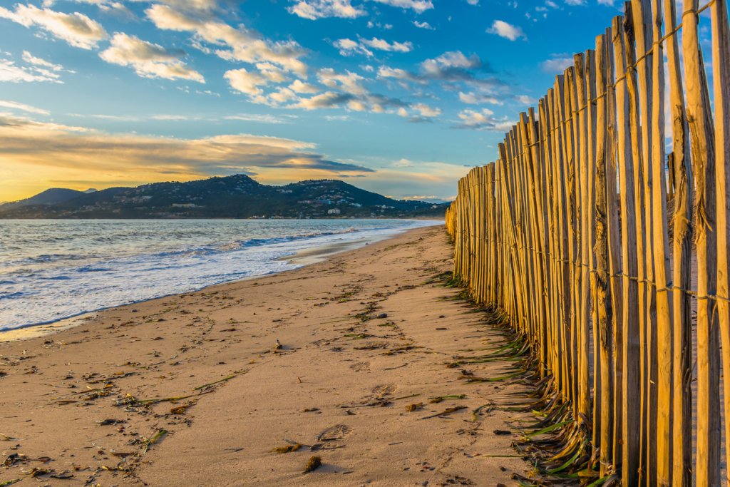 plage de l'Almanarre à Hyères