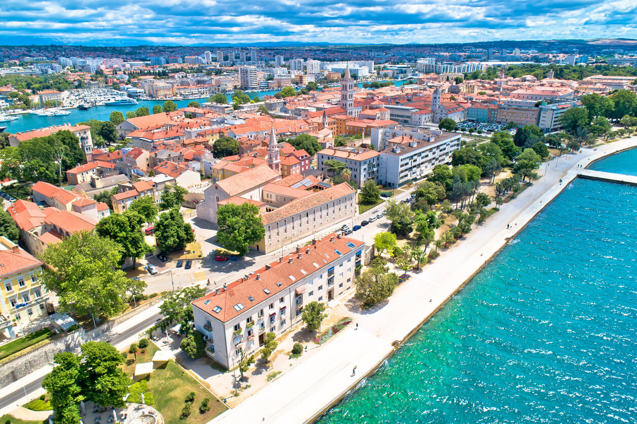 Température de l'eau de la Mer à Zadar Aujourd'hui et Prévisions Ça
