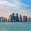Quand se baigner à Doha : température de la mer mois par mois