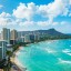 Quand se baigner à Honolulu : température de la mer mois par mois