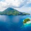 Où et quand se baigner aux Moluques : température de la mer mois par mois