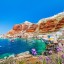 Où et quand se baigner à Santorin : température de la mer mois par mois