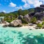 Température de la mer aux Seychelles ville par ville