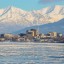 Quand se baigner à Anchorage : température de la mer mois par mois