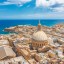 Température de la mer à Malte ville par ville