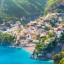 Quand se baigner à Positano : température de la mer mois par mois