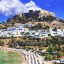 Température de la mer à Rhodes ville par ville