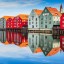 Quand se baigner à Trondheim : température de la mer mois par mois